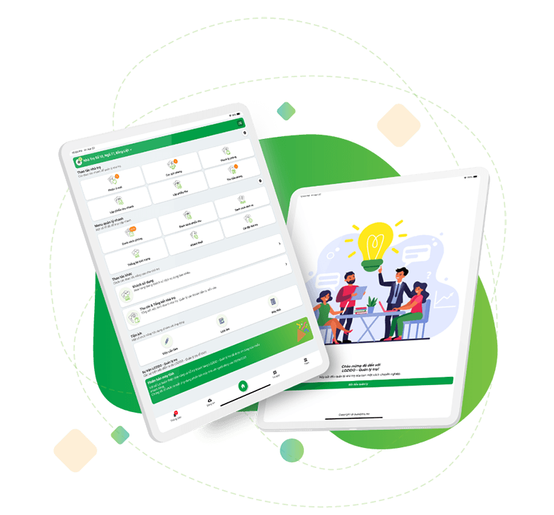 Phần mềm quản lý nhà trọ trên máy tính bảng